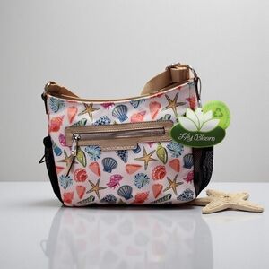 Lily Bloom Colorful Seashell Crossbody Bag
